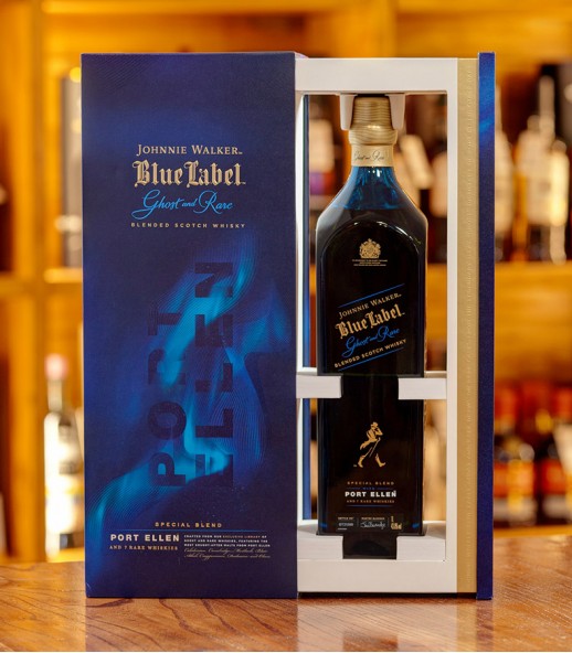 Johnnie Walker Blue Label Ghost and Rare Port Ellen