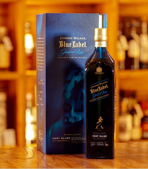 Johnnie Walker Blue Label Ghost and Rare Port Ellen