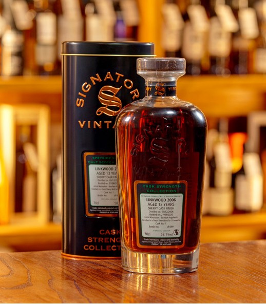 Signatory Vintage Linkwood 2006 13年 Sherry Cask Finish