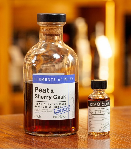 The Dram Club - Elements of Islay Peat ＆Sherry Cask (台灣限定) (30ML)