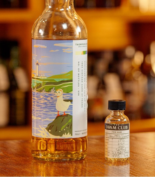 The Dram Club - Thompson Bros Islay Single Malt 1993 27年 - Laphroaig (30ML)