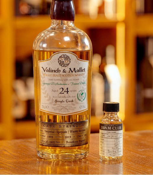 The Dram Club - Valinch & Mallet Imperial 1995 24年  (30ML)