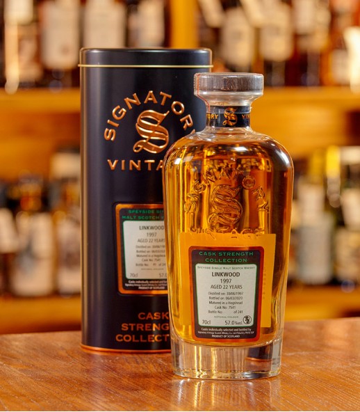 Signatory Vintage Linkwood 1997 22年 桶號#7541