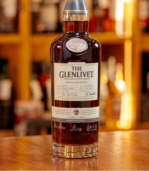 Glenlivet 16年 單桶限定版 - 台灣限定 (selected by Or Sileis, 虎之選, 醉之選)