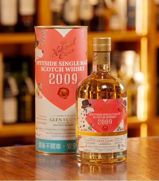 The National Choice Glen Elgin 2009 11年 "愛情" - selected by 品鑫洋行