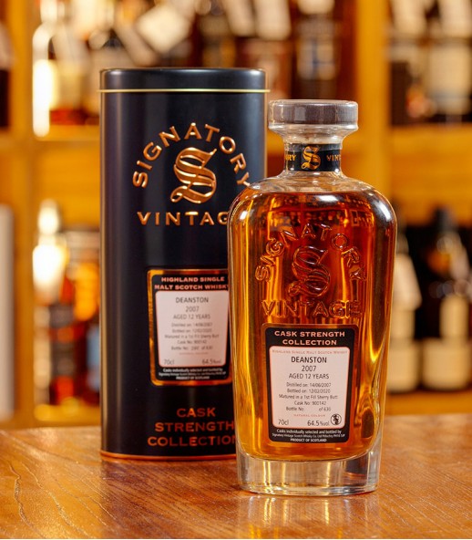 Signatory Vintage Deanston 2007 12年 桶號#900142