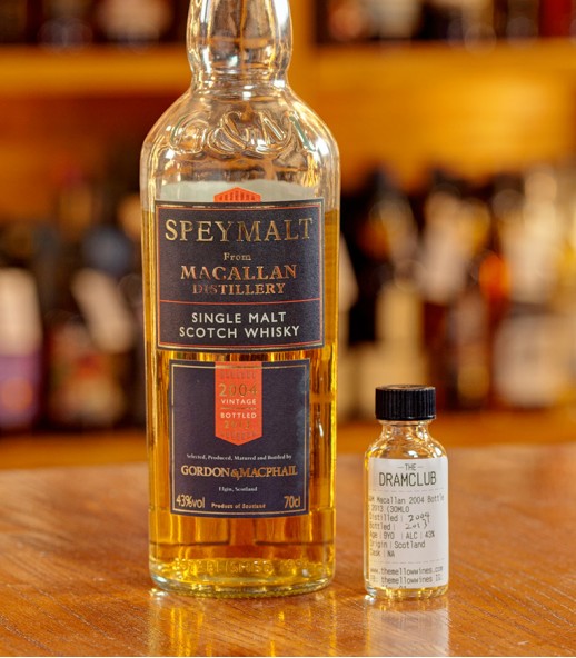 The Dram Club - G&M Speymalt Macallan 2004 - Old bottling (30ML)
