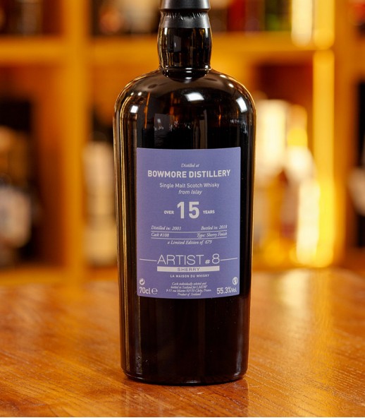 LMDW Artist#8 Bowmore 2001 15年 桶號#108