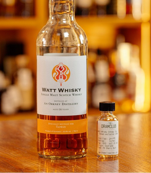 The Dram Club - Watt Whisky Orkney 2004 16年 - 台灣限定 (Highland Park) (30ML)