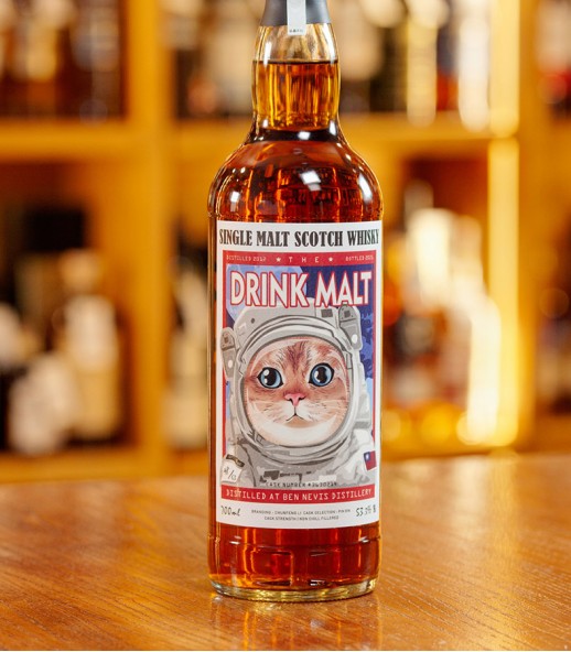 THE DRINK MALT <貓狗系列> 第四章 - Ben Nevis 2012 8年 太空貓 - selected by 品鑫洋行