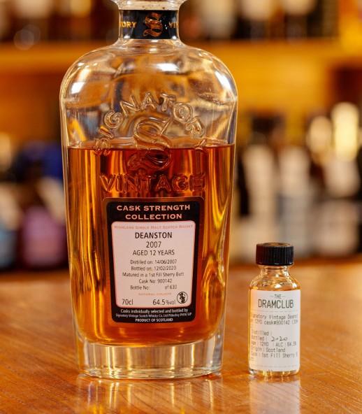The Dram Club - Signatory Vintage Deanston 2007 12年 桶號#900142 (30ML)