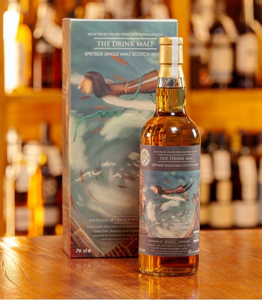THE DRINK MALT 夢幻屋頂 Braeval 1997 23年 - Bottled by PINXIN Taiwan & Whisky Age