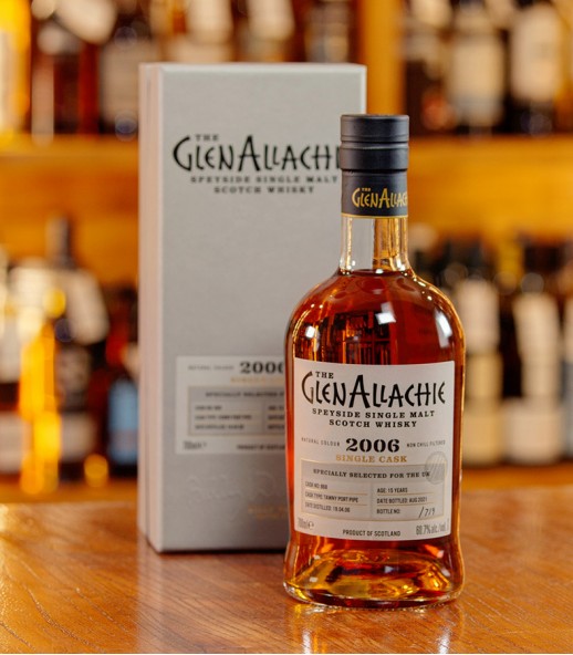 Glenallachie 2006 15年 Port Pipe#868 - 英國限定