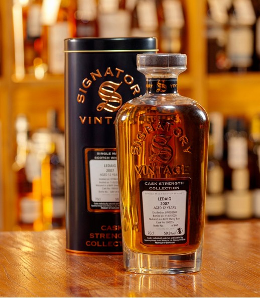 Signatory Vintage Ledaig 2007 12年 桶號#700555
