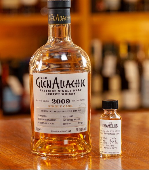 The Dram Club - Glenallachie 2009 12年 Marsala Barrel#5856 (30ML)