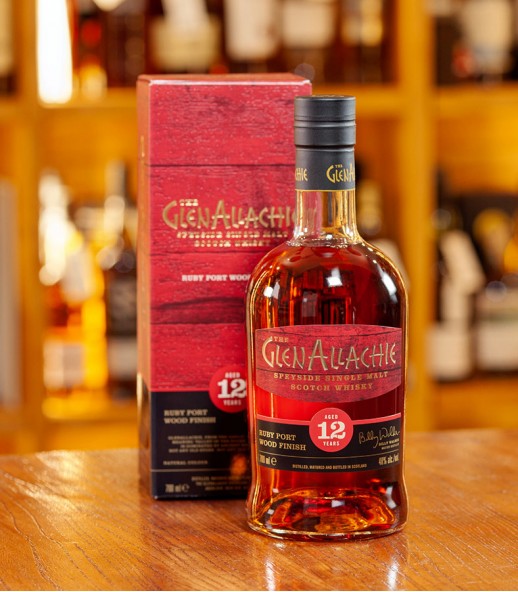 Glenallachie 12年 Ruby Port Wood Finish