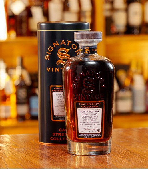 Signatory Vintage Blair Athol 2008 13年 桶號#4