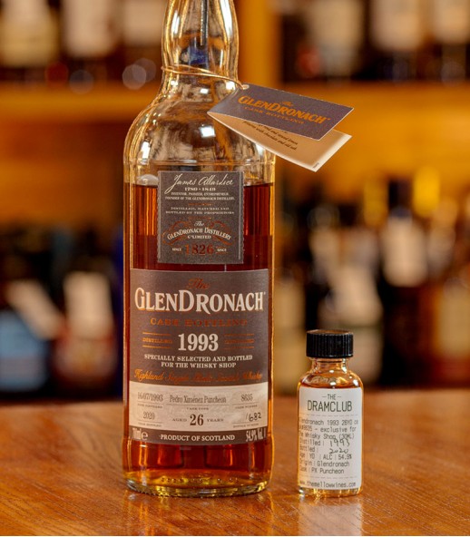 The Dram Club - Glendronach 1993 26年 桶號#8635 - The Whisky Shop 限定 (30ML)
