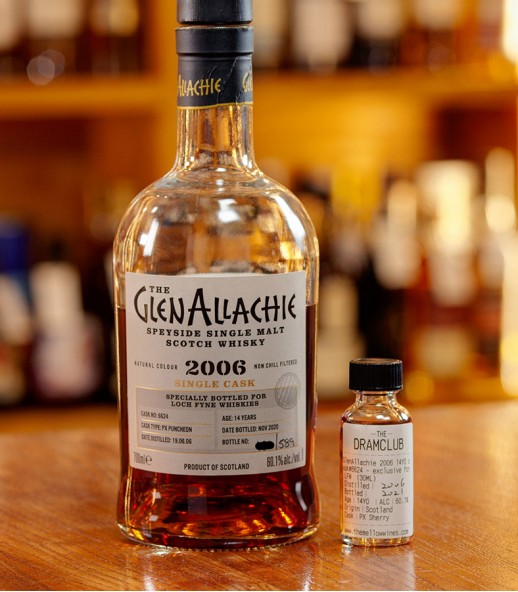 The Dram Club - GlenAllachie 2006 14年 桶號#6624 - LFW 限定 (30ML)