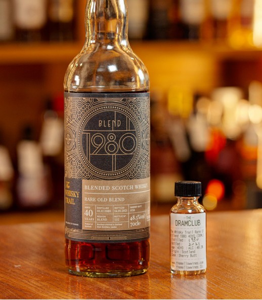 The Dram Club - The Whisky Trail Rare Old Blend 1980 40年 - 台灣限定 (30ML)