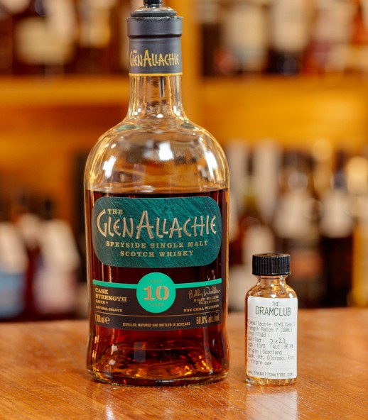The Dram Club - GlenAllachie 10年 原桶強度 Batch 7 (30ML)
