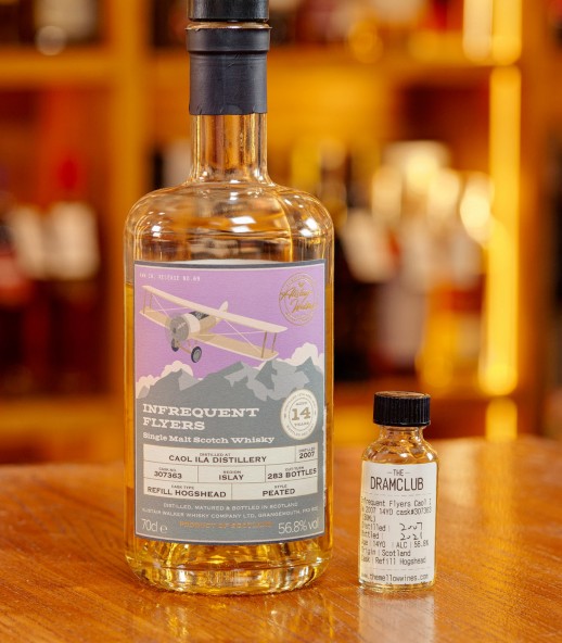 The Dram Club - Infrequent Flyers Caol Ila 2007 14年 桶號#307363 (30ML)
