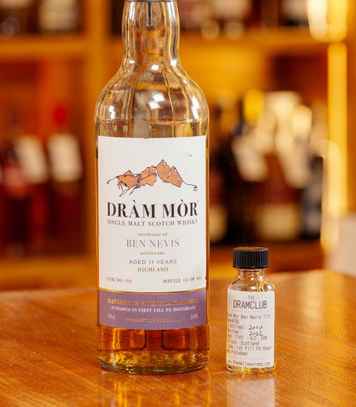 The Dram Club - Dràm Mòr Ben Nevis 11年 桶號#195 (30ML)