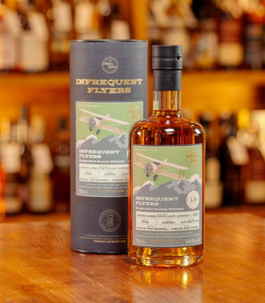 Infrequent Flyers 未公開的Orkney酒廠 2003 18年 桶號#5749 (Highland Park)