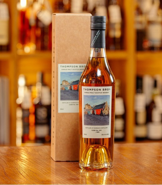 Thompson Bros Dornoch Distillery 2017 桶號 001