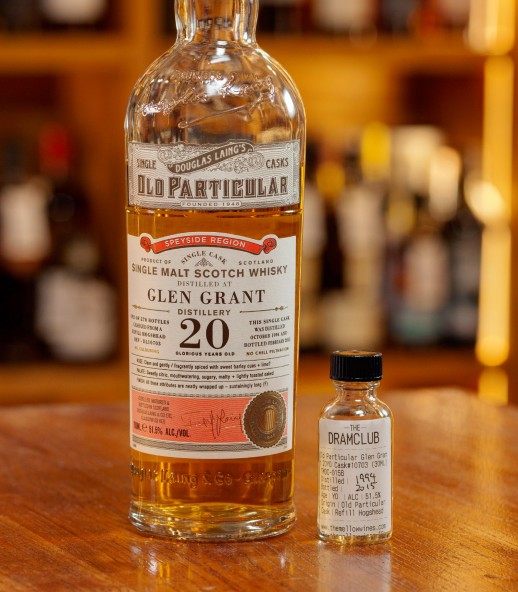 The Dram Club - Old Particular Glen Grant 20年 桶號#10703 (30ML)