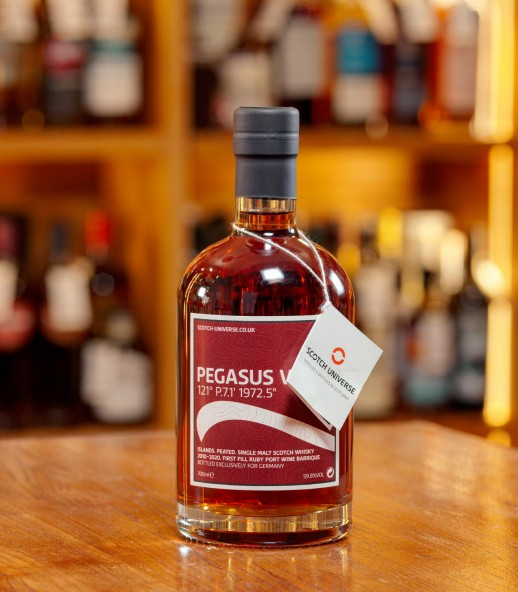 Scotch Universe Pegasus VII - 121° P.7.1' 1972.5" (Ledaig 10年)