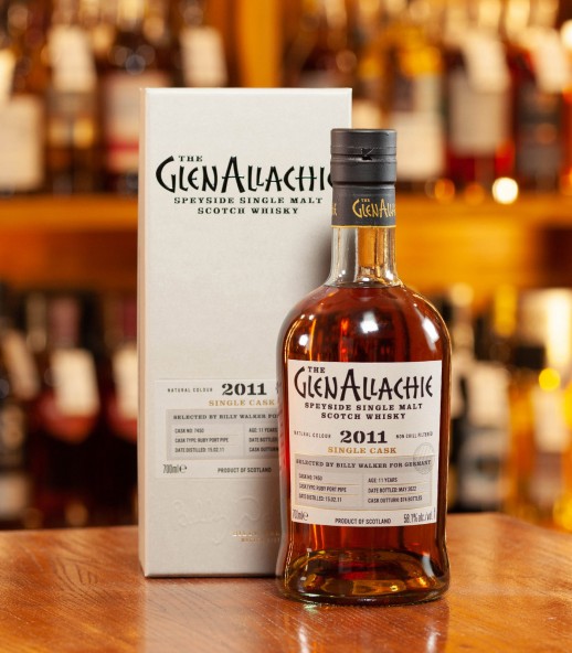 Glenallachie 2011 11年 桶號#7450 - 德國限定