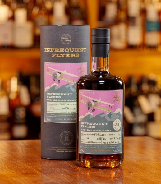 Infrequent Flyers 未公開的Orkney酒廠 21年 桶號#5743 (Highland Park)