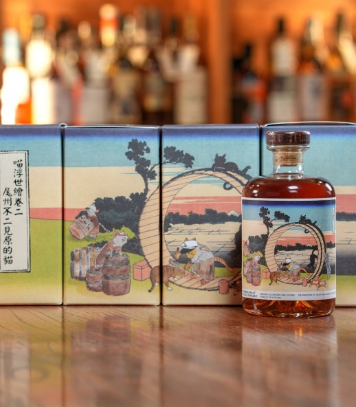 The WhiskyFind 喵浮世繪 第二卷【尾州不二見原我貓 調和威士忌】(缺少 Post Card)