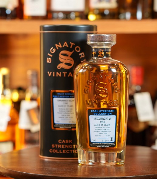 Signatory Vintage Unnamed Islay 1990 31年 桶號#4349