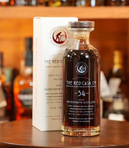 The Red Cask Invergordon 1987 34年 桶號#8107654
