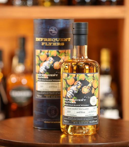 Infrequent Flyers Glen Moray 2011 11年 桶號#2357 橘子猩人 - Or Sileis / 虎之選限定