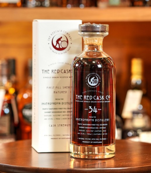 The Red Cask Invergordon 1987 34年 桶號#8107661