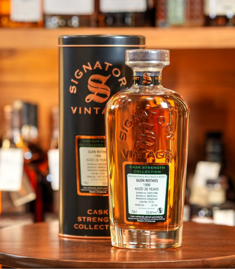Signatory Vintage Glenrothes 1996 26YO Cask#15125