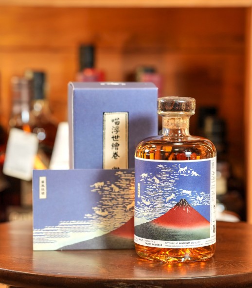 The WhiskyFind 喵浮世繪 第三卷【貓風快晴 Benrinnes 11年】
