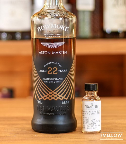 The Dram Club - Bowmore 22年 Aston Martin - Masters' Selection 第二版 (30ML)
