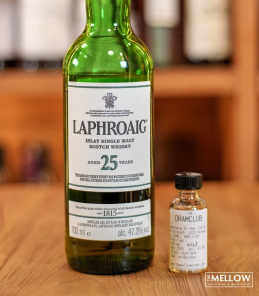 The Dram Club - Laphroaig 25年 原桶強度 2023版 (30ML)
