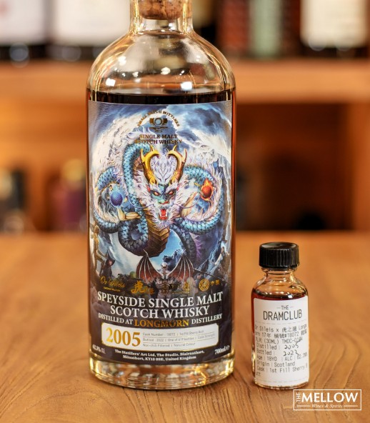 The Dram Club - Or Sileis x 虎之選 Longmorn 17年 桶號#18072 龍躍九天 (30ML)