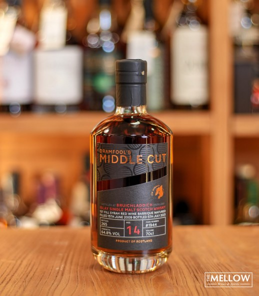 Dramfool Middle Cut Bruichladdich 2009 14年 桶號#1944