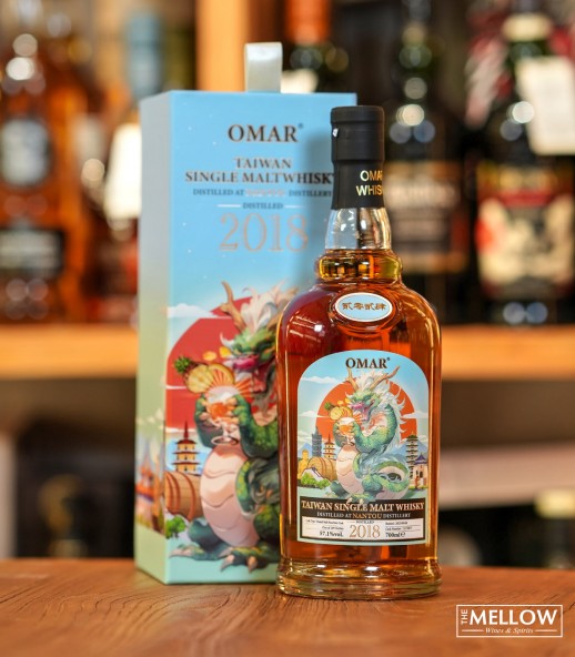 OMAR 南投 Peat Malt Bourbon Cask 5年 桶號#11170873《龍過好年》Or Sileis 限定