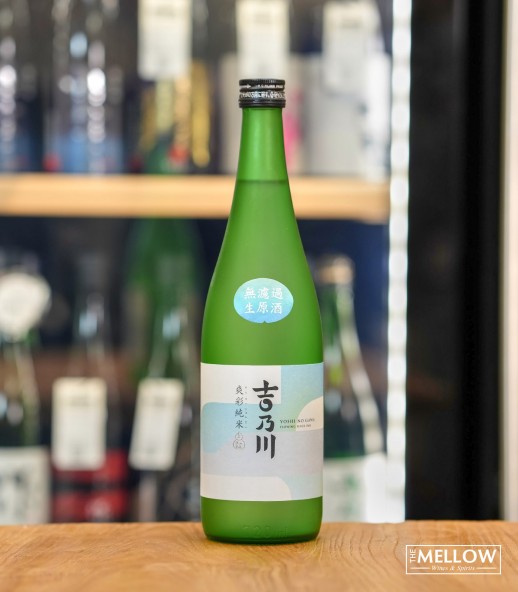 吉乃川 爽彩純米 無濾過生原酒 - 720ML