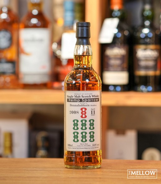 Hemp Sparrow 麻雀系列【七索】Bunnahabhain 2008 11年 桶號#38551091