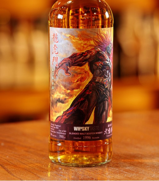 WhiskyTaste x 黃玉郎 龍虎門系列-火雲邪神 Burnside 24年