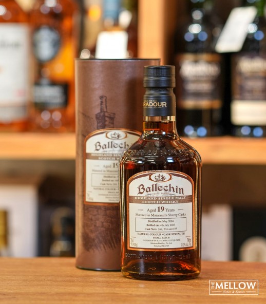 Edradour Ballechin 2004 19年 Manzanilla Sherry Cask (桶號#269,274,275)