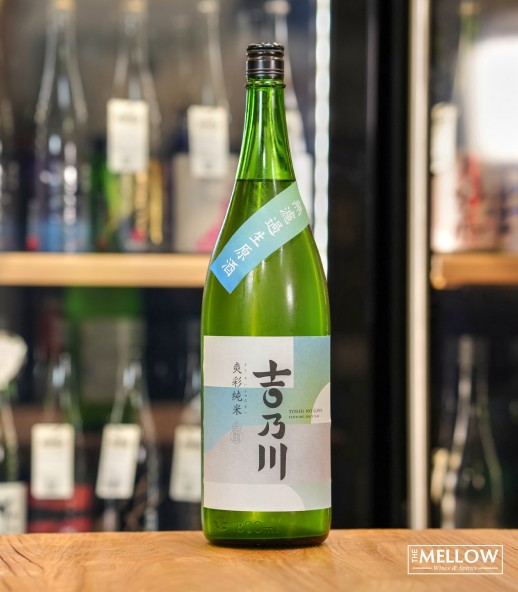 吉乃川 爽彩純米 無濾過生原酒 - 1800ML